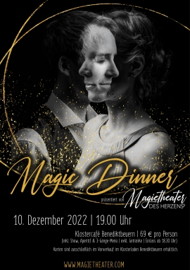 Magic Dinner 10.12.2022 im Klostercafé Benediktbeuern